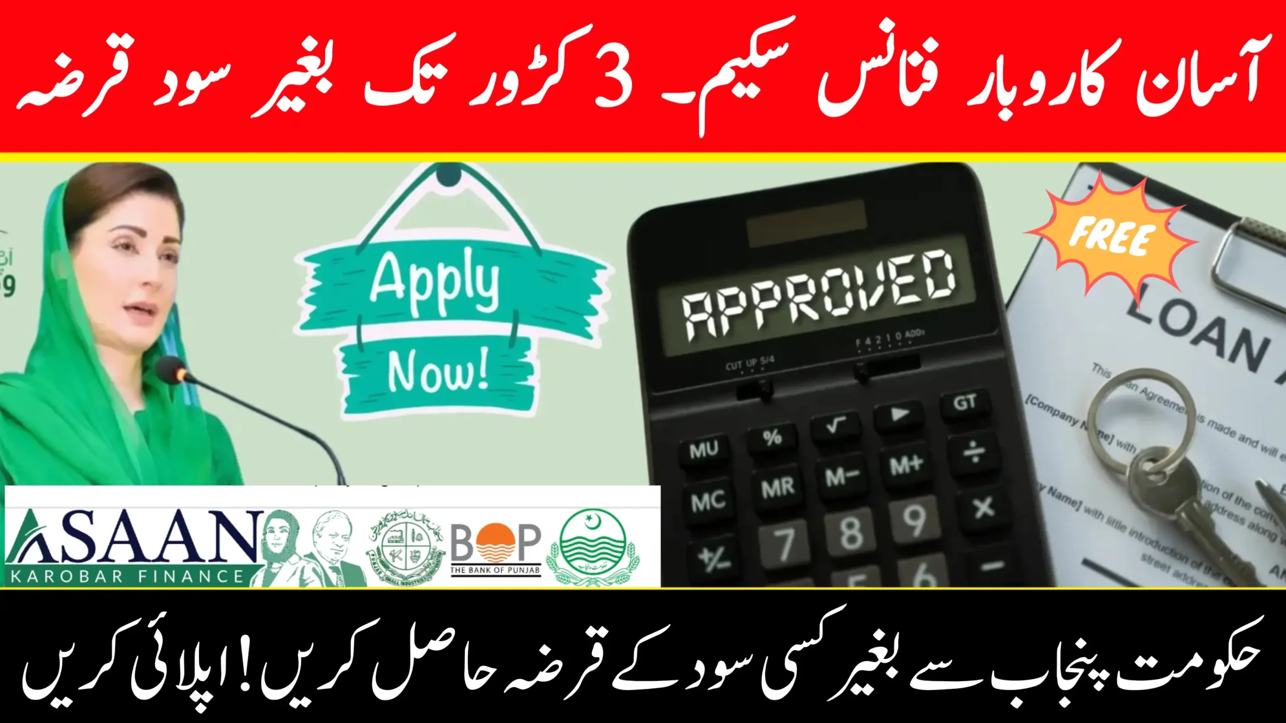 CM Punjab Asaan Karobar Finance